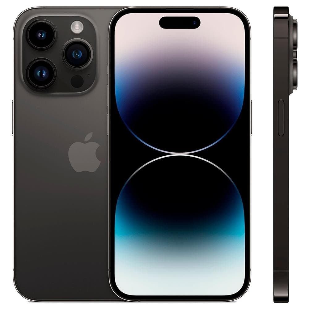 iPhone 14 Pro Max, vista trasera y frontal